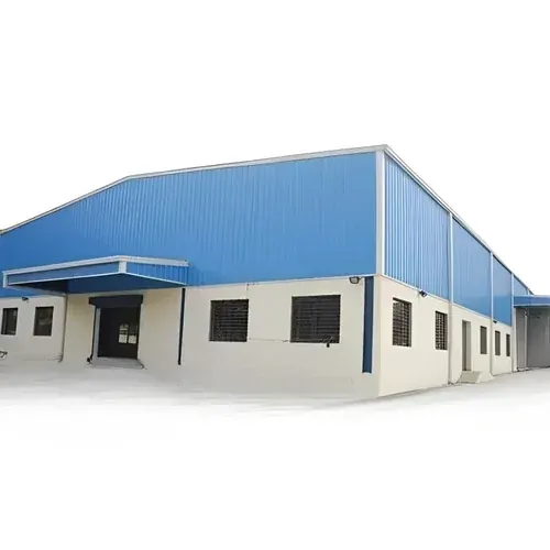 Industrial prefab shed
